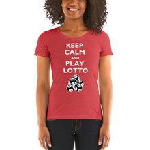 Load image into Gallery viewer, KEEP CALM Ladies&#39; Triblend Short Sleeve T