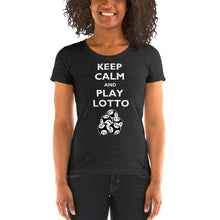 Load image into Gallery viewer, KEEP CALM Ladies&#39; Triblend Short Sleeve T