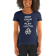 Load image into Gallery viewer, KEEP CALM Ladies&#39; Triblend Short Sleeve T