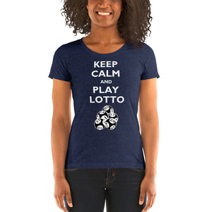 KEEP CALM Ladies' Triblend Short Sleeve T